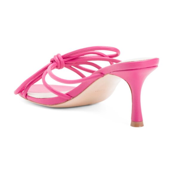 KOKO + PALENKI Leather Barely Heeled Sandals - Picture 2 of 3